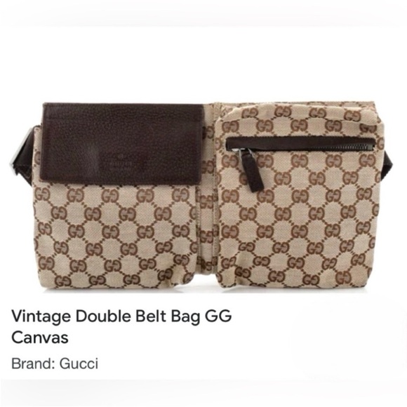 Authenticated Gucci Waist Belt Bum Bag Crossbody Shoulder Bag Carryall Tote - Picture 13 of 15